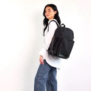 BEIS Travel Black Backpack